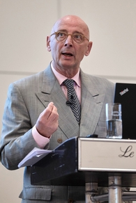 Prof. Dr. Josef Wieland at the Riskmanagement Congress in Stuttgart