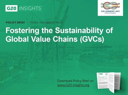 Fostering the Sustainability of Global Value Chains (GVCs)