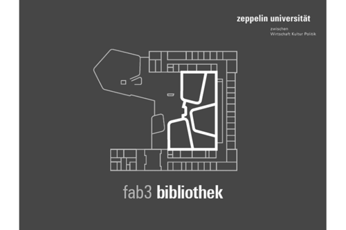 Leitsystem der Bibliothek der Zeppelin Universität