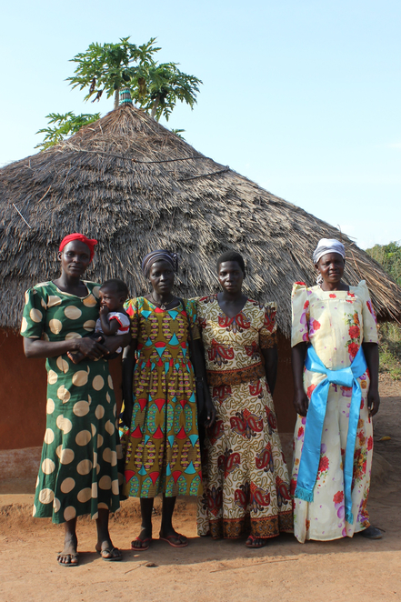 In Amolatar District, the researchers met rice farmers who work with the Hope Development Initiative (source: LEIZ)