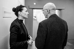 LEIZ researchers Dr Angelica Marte and Prof Josef Wieland