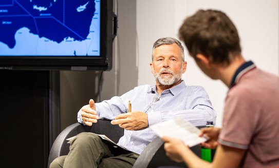 Small Talk des CIP mit Seenotretter Carl Drexler