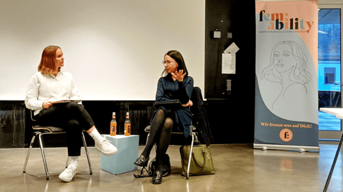 Patricia Jabs zu Gast bei Fem:ability