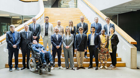 Die Master-Absolventinnen und -Absolventen aus dem Spring-Semester 2025.