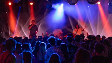 Sorgten für ordentlich Stimmung: SHIMMER.