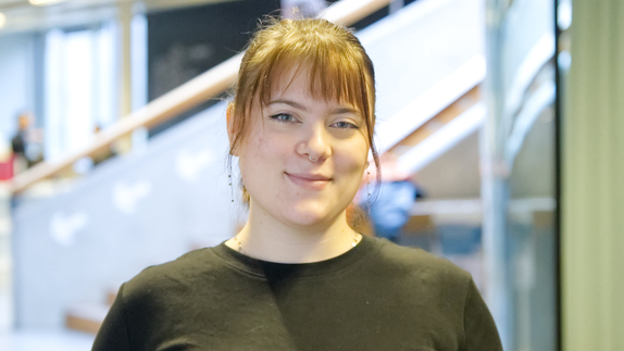 Die Studentische Vizepräsidentin im Jahr 2025: Emilia Bös.