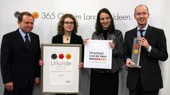 Auszeichnung als innovativer Ort im Wettbewerb „365 Orte im Land der Ideen“