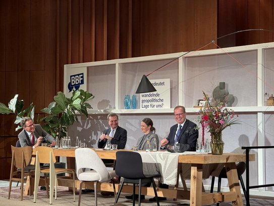 Panel des Bodensee Business Forums 2024 © Christian Flemming