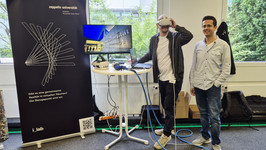 Lehrstuhl präsentiert XR-Forschung auf der HENSOLDT XR Roadshow