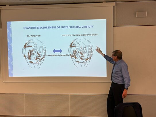 Workshop zum Thema Führung und transkulturelle Komplexität mit Prof. Miton Bennet.