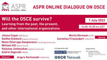 Onlinediskussion zur Zukunft der OSZE