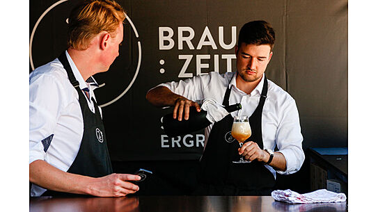 Barkeeper in Aktion