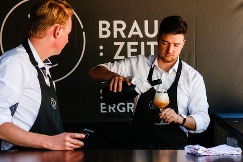 Barkeeper in Aktion