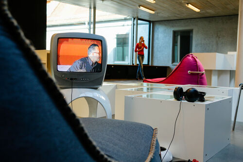 Ausstellung am ZF Campus