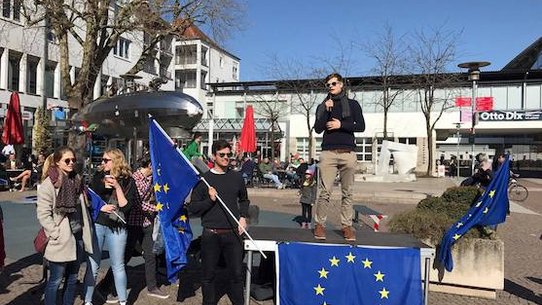 YOUNG EUROPEAN FEDERALISTS in Friedrichshafen