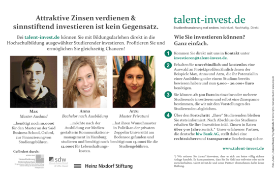 Flyer talent-invest