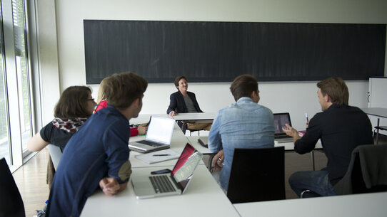 Die Seminarräume: Studieren mit wunderbaren Aussichten