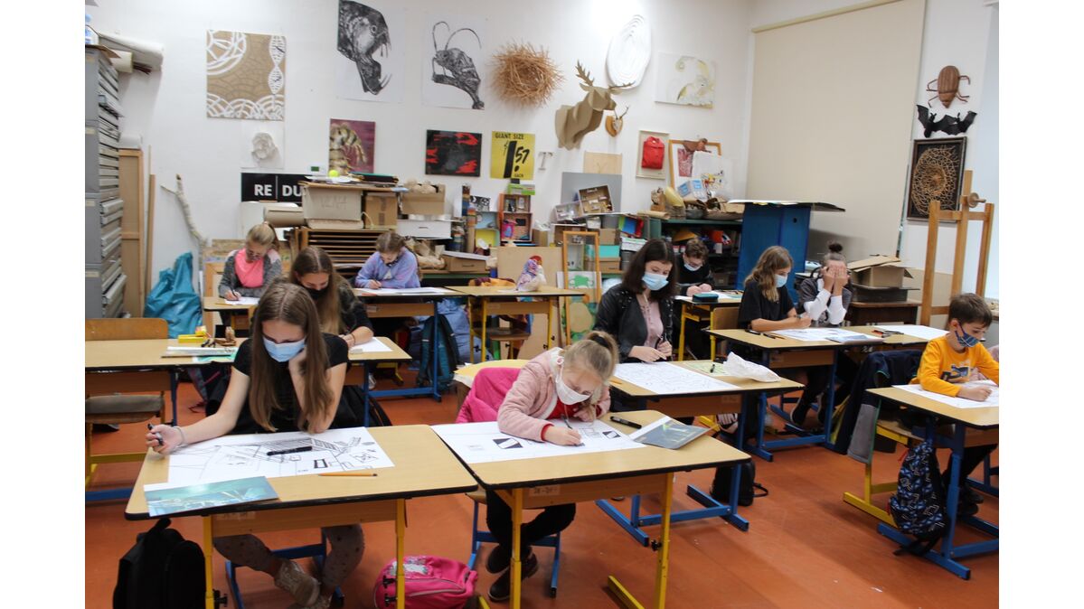 Workshop mit Schüler*innen der ZUŠ HRANICE-Schule