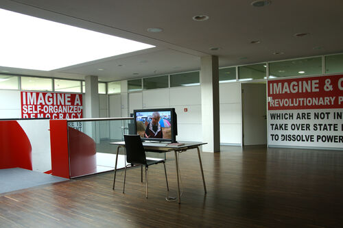 Oliver Ressler (A), Live Despite Capitalism, 2008