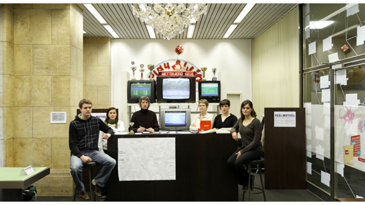 Adam Page (GB), Eva Hertzsch (D), PARI MUTUEL, 2008