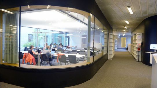 Bibliothek der Zeppelin Universität | Bildnachweis: Lena Reiner