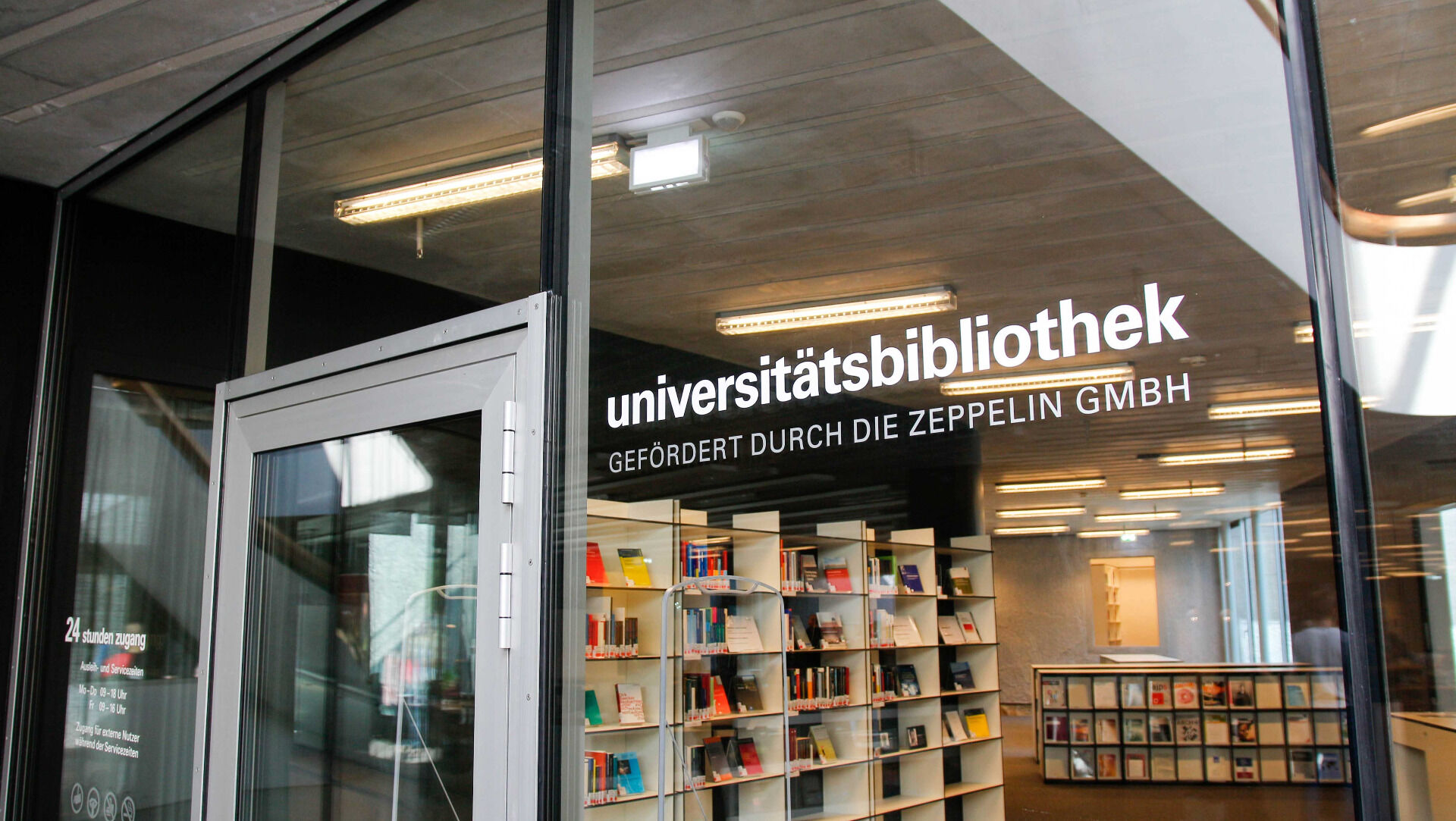 Bibliothek der Zeppelin Universität | Bildnachweis: Nicolas Piepenstock