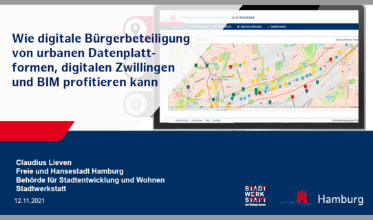 DIPAS, urbane Datenplattformen und BIM in Hamburg