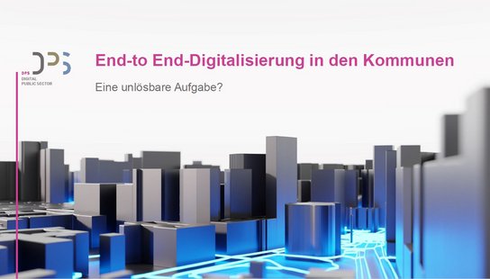 Florian Kühne: End-to-End-Digitalisierung in den Kommune