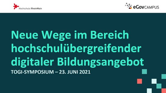 Hünemohr: Neue Wege im Bereich hochschulübergreifender digitaler Bildungsangebote