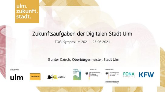 Gunter Czisch: Zukunftsaufgaben der Digitalen Stadt Ulm