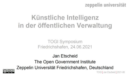 Jan Etscheid: KI in der öffentlichen Verwaltung