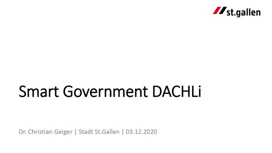 Smarte Stadt St. Gallen