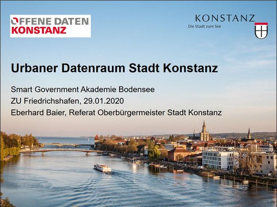 Urbaner Datenraum Stadt Konstanz