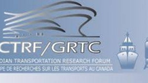 Prof. Wolfgang H. Schulz und Christina Edye bei der 54th Canadian Transportation Research Forum (CTRF) Conference