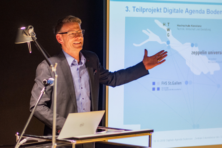 Prof Dr Marc Strittmatter (HTWG Konstanz), Bildrechte: Richard Behr/ZU