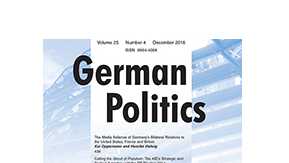 Neuer Beitrag von Martin Elff und Sigrid Roßteutscher in German Politics