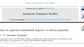 Neue Publikation zur Slot-Allokation an kapazitätsbeschränkten Flughäfen